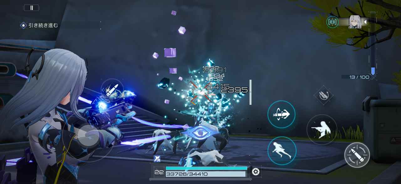 スノウブレイク:禁域降臨ゲーム画面1
