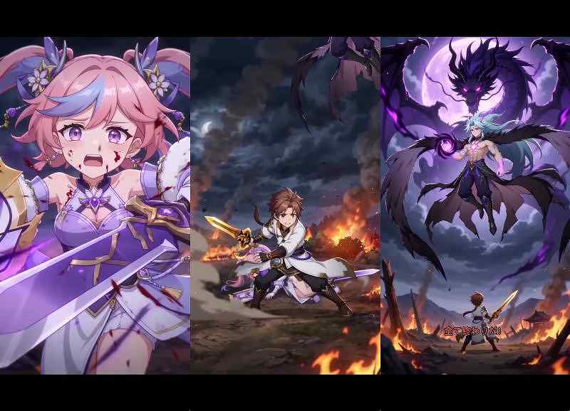 オリアカ：ライトストーリー画面1